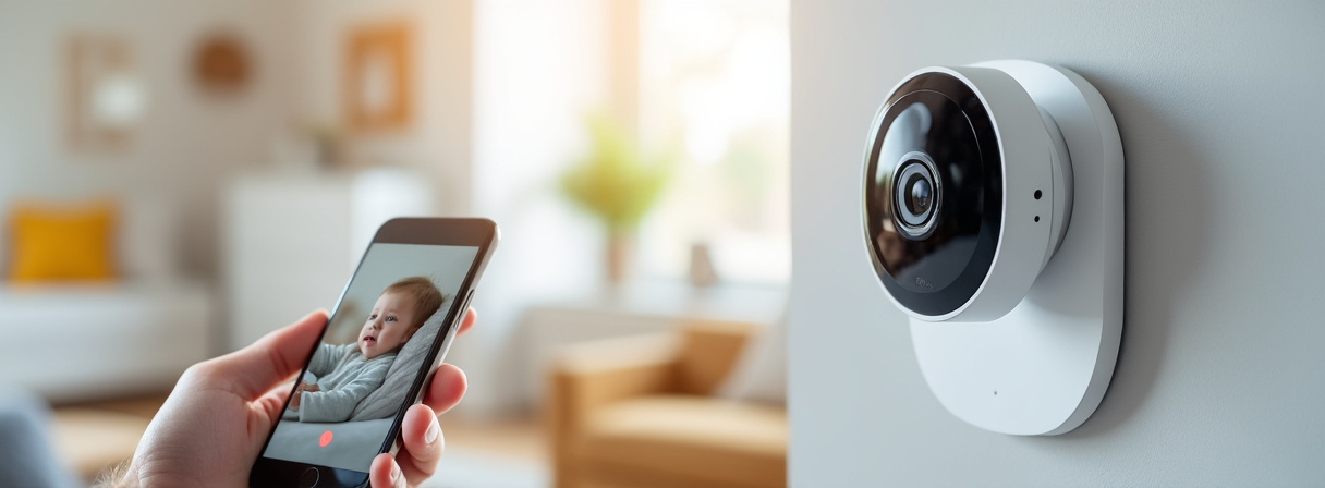 WLAN-Babyphone mit Smartphone-App zur Überwachung